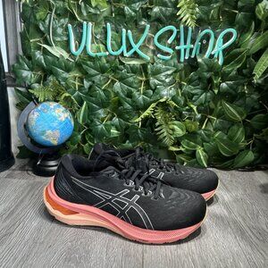 Asics Womens GT 2000 11 Running Shoes Sneakers Size 8 Black Pink White 1012B271